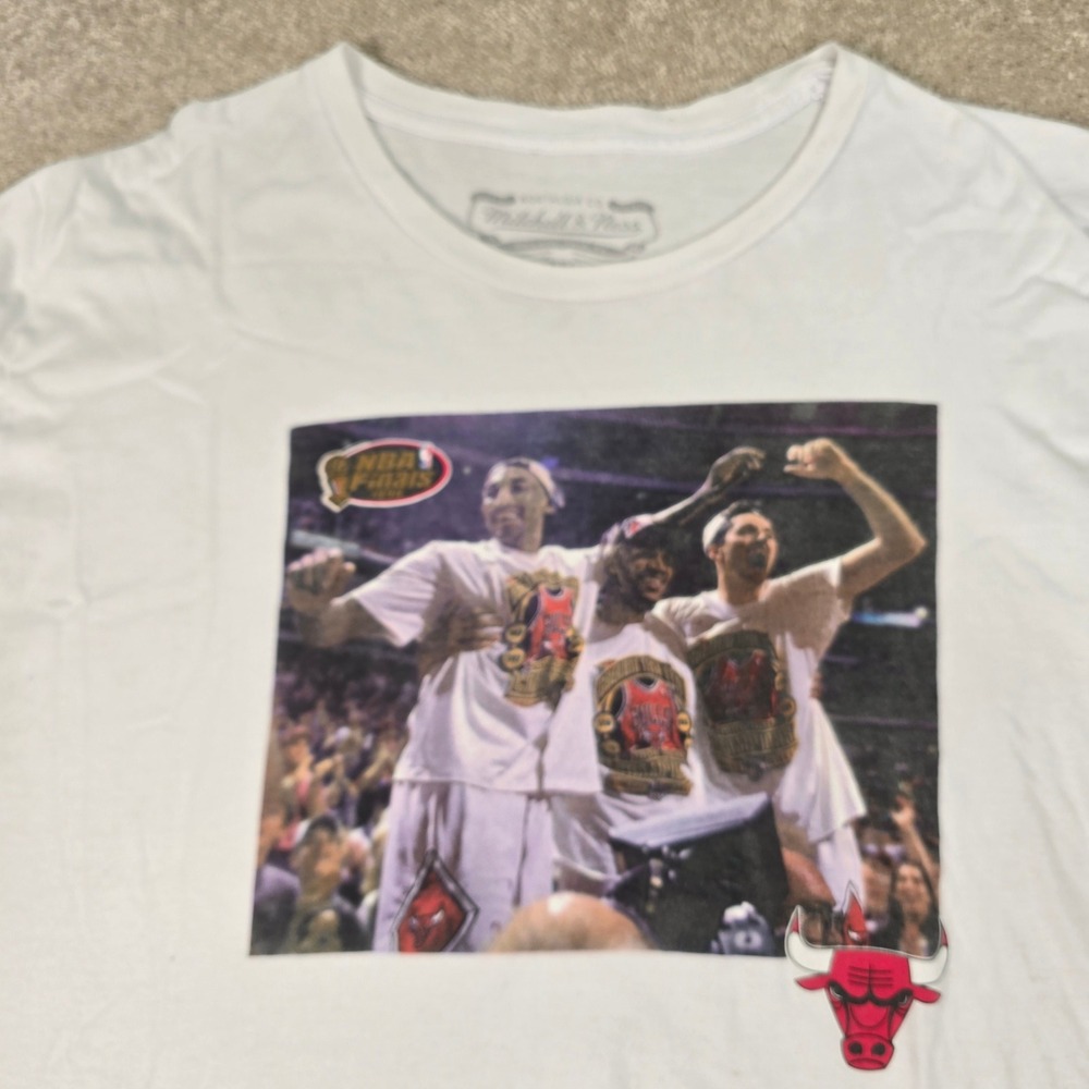 Mitchell & Ness Chicago‎ Bulls 1996 NBA Finals Scotty Pippen T-Shirt Mens XXL
